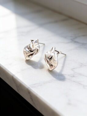 OOAK  Sterling  Silver Earrings gorgeous